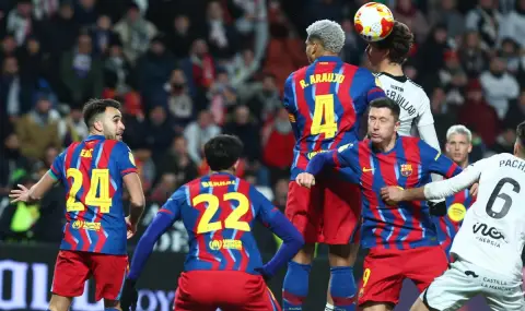 Барселона потрепери, но се класира за полуфиналите за Купата на Краля - 1