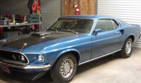 Продава се стоков Mustang, преседял 50 г. в гараж - 1