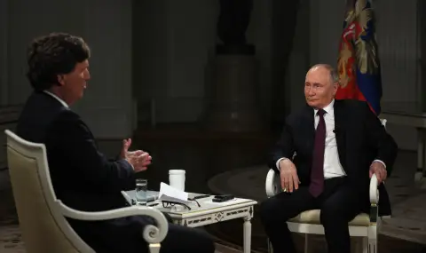 Тъкър Карлсън направи шокиращ коментар за Владимир Путин - 1