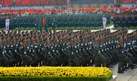 Военен парад беляза 70 години независим Виетнам - 1