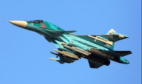 Руски боен самолет се разби в Крим - 1
