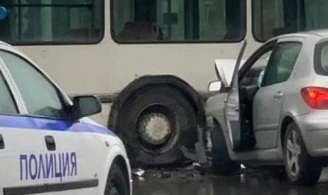 Фатален инцидент с тролейбус в Русе - 1