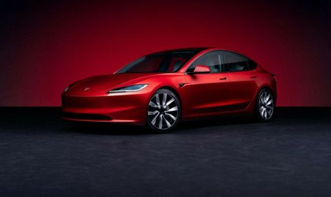 Новата Tesla Model 3 дебютира с по-голям пробег и ново лице - 1
