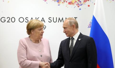 Путин разговаря с Меркел - Ноември 2019 - 1