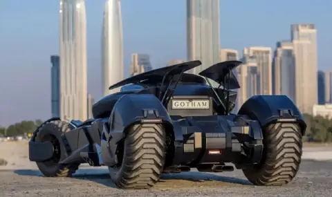 Уникален украински "Батмобил", базиран на Mercedes - 1