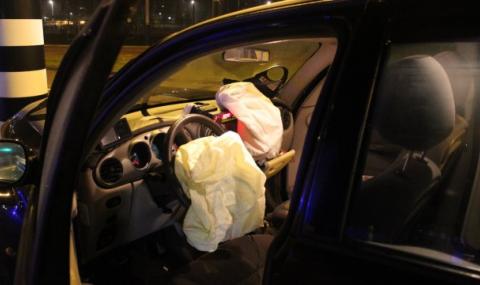 Пиян шофьор предизвика верижна катастрофа край Пловдив - 1