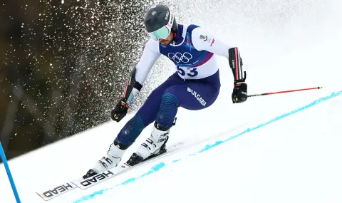 Alpine skier Kalin Zlatkov admitted: In the second run I tried to attack, but I made mistakes  - 1