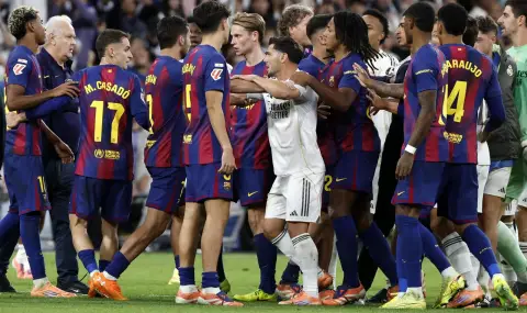 Извънредни решения след здравото меле на Реал Мадрид - Барселона - 1