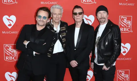 Китаристът на U2 Едж получи ирландско гражданство - 1