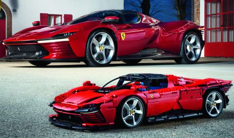 LEGO направи най-новото Ferrari в умален мащаб и с работеща скоростна кутия - 1