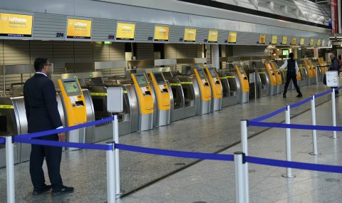 "Луфтханза" отменя почти всичките си полети за деня - 1