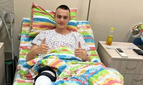 Националът по спортна гимнастика Раян Радков претърпя операция на коляното - 1
