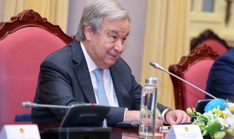 Неволен гаф на Антониу Гутериш разсмя всички (ВИДЕО) - 1