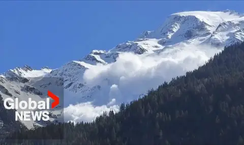 Avalanches Kill Five Skiers in Italian and French Alps  - 1