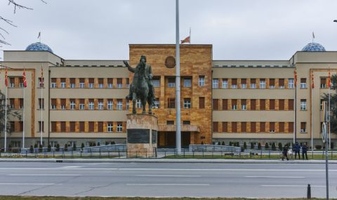 Бой в парламента на Северна Македония - 1