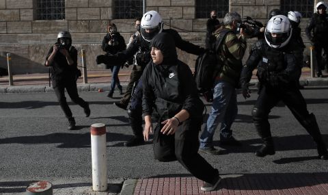 Студентски протест в Гърция - 1
