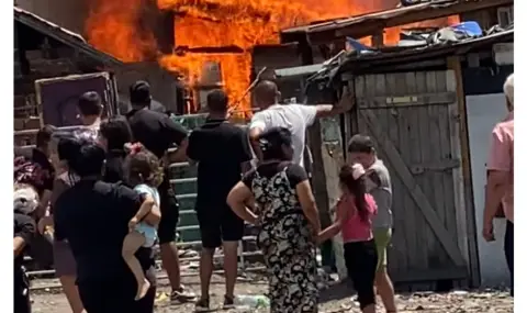 Голям пожар във "Факултета" - 1