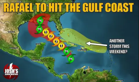 Storm Rafael has strengthened, approaching Cuba and Jamaica VIDEO  - 1