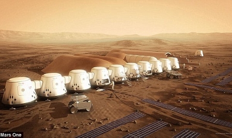 Кой пръв ще построи град на Марс? - 1