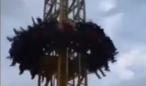 Ужасяващ кошмар в турски увеселителен парк (ВИДЕО) - 1