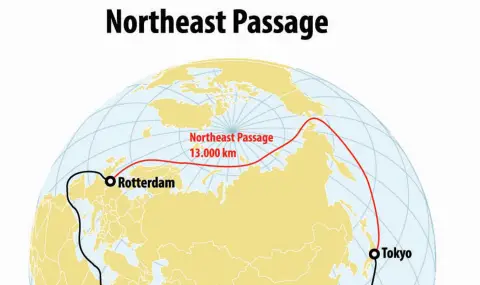 China tests new shipping route  - 1