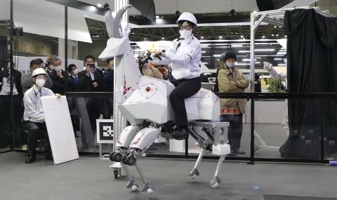 Kawasaki разработи дива коза робот, която може да се язди (ВИДЕО) - 1
