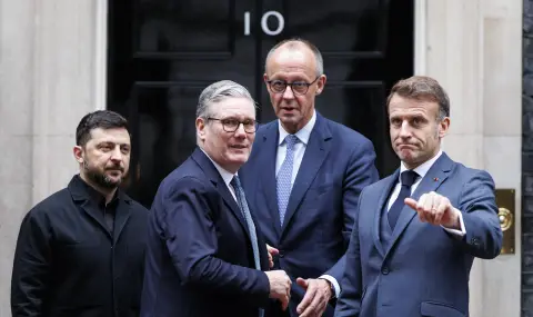 Стармър, Макрон и Мерц обсъдиха използването на замразените руски активи за Украйна - 1