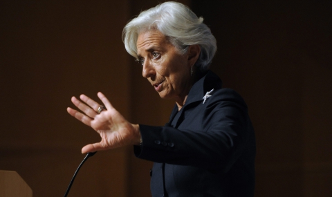 Лагард: МВФ ще намали прогнозите си за растеж - 1