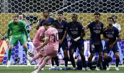 Шокираща статистика от ПСЖ - Интер Маями - 1