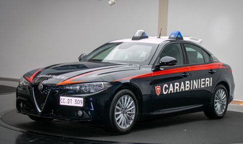 Италианската полиция получи бронирани Alfa Romeo Giulia - 1