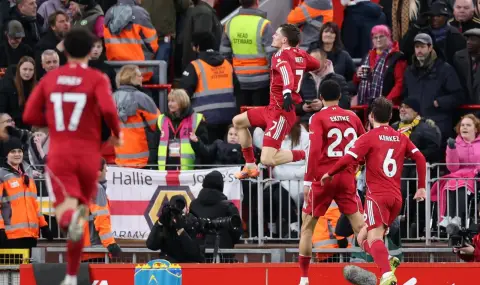 Ливърпул повали последния и влезе в топ 4 - 1