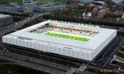 A full stadium welcomes our national team in Luxembourg - 1