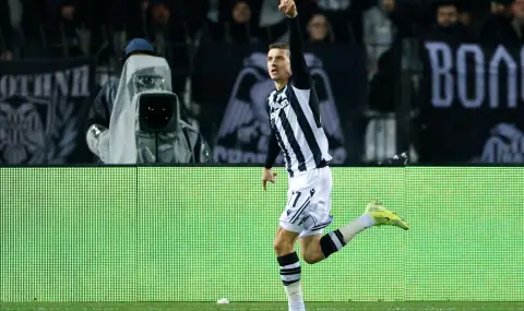 Кирил Десподов блесна с феноменален гол за ПАОК срещу Аполон (Лимасол) - 1