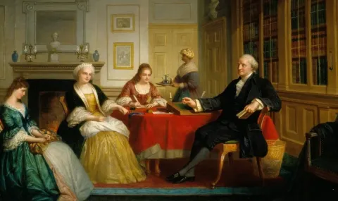На 3 октомври 1789 г. Уошингтън обявява първия Ден на благодарността - 1