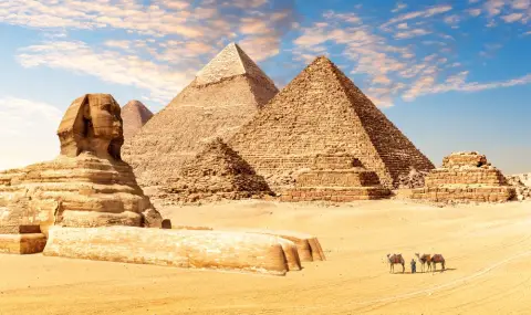 Аномалия под земята: Откриха скрити помещения под пирамидите в Гиза - 1
