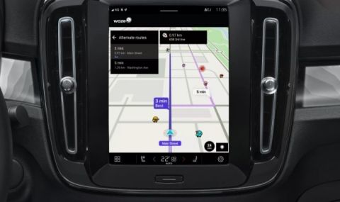 Навигацията Waze директно в колата - 1
