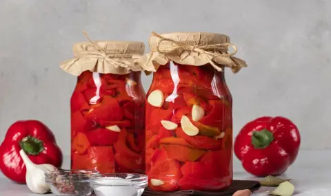 Рецепта на деня: Парени чушки в буркан - 1