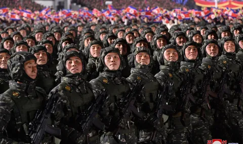 North Korea Tests Modernized Multiple Launch Rocket System - 1