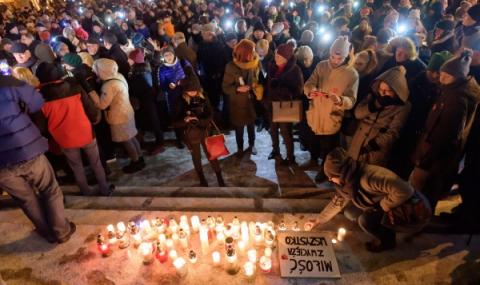 Полша се надигна срещу насилието - 1