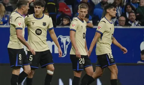 Барселона доближи Реал Мадрид след обрат срещу Овиедо - 1