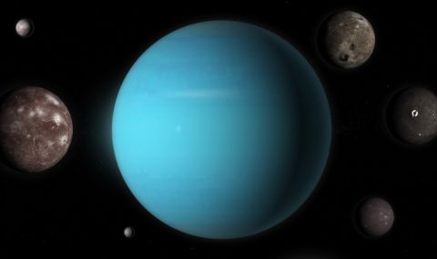NASA откри, че на луните на Уран има океани - 1
