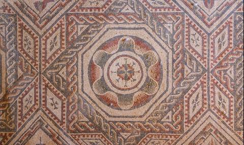 Уникални римски мозайки бяха открити в лозе - 1