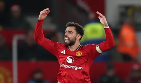 Бруно Фернандеш може би игра последния си мач за Манчестър Юнайтед - 1