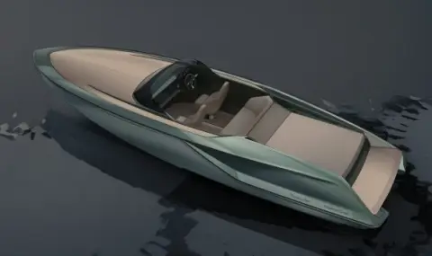 Porsche showed the speedboat 850 Phantom  - 1