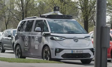 Volkswagen тества автономни автомобили по улиците на Мюнхен (ВИДЕО) - 1