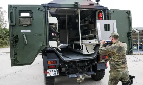Пет военни камиона бяха дарени на Косовските сили за сигурност от Германия  - 1