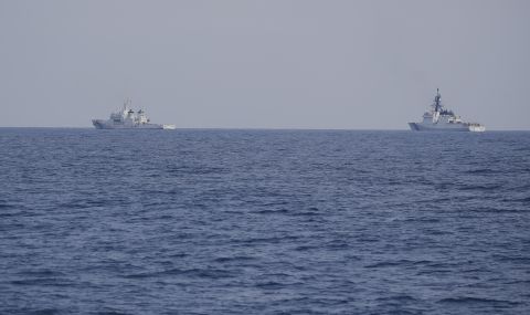 Китай започва военноморски учения в спорен район - 1