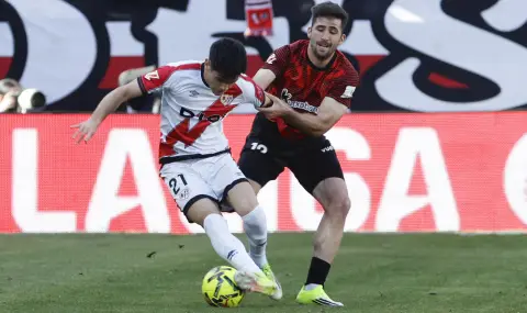 Райо Валекано сложи край на победния марш на Атлетик Билбао в Ла Лига - 1