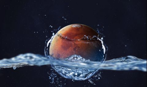 Учени обясниха защо не се задържа вода на Марс - 1