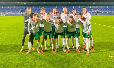 Юношите на България до 17г. с минимална загуба от Словакия на старта на европейските квалификации - 1